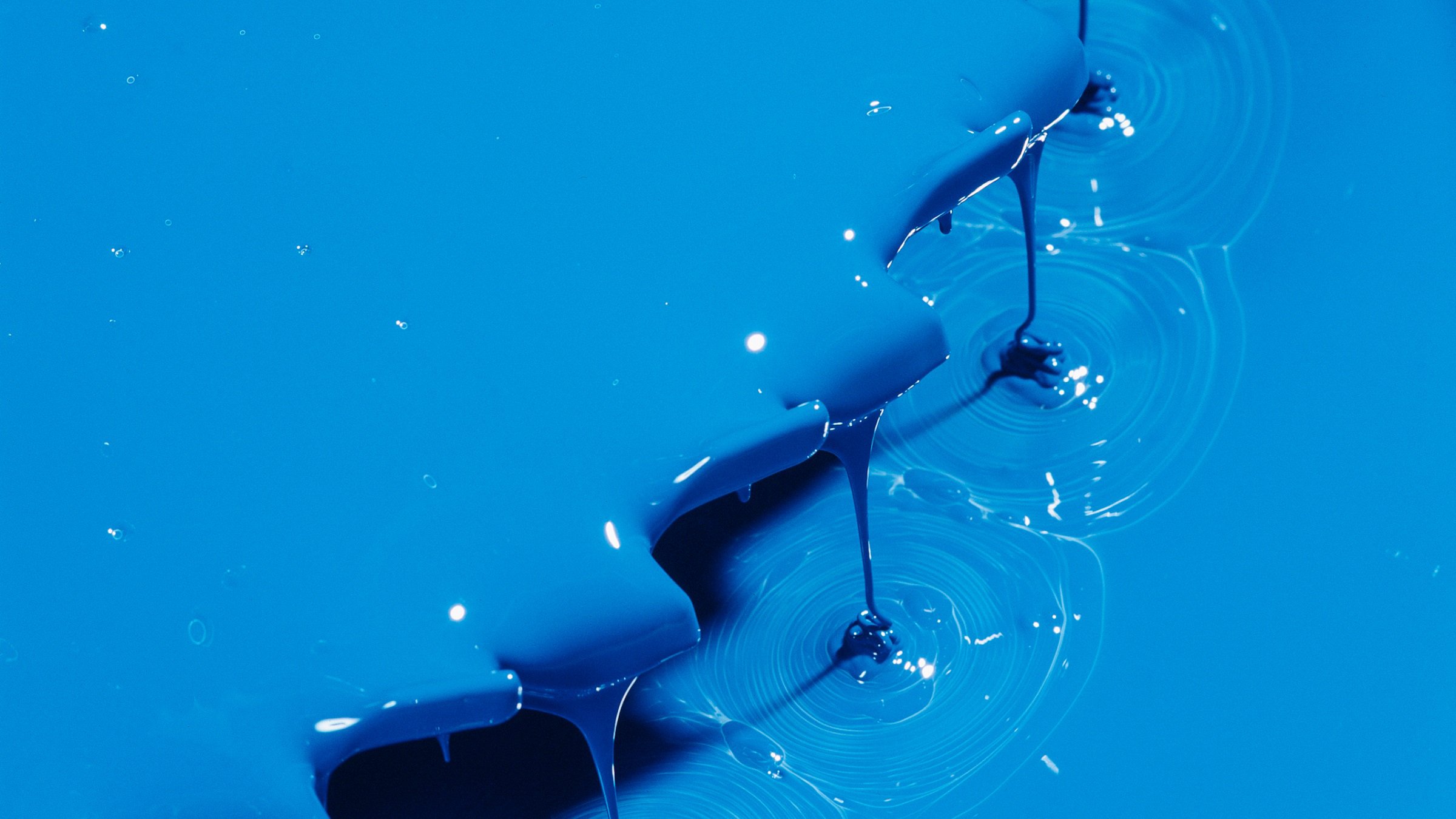 Detail of lacquer production in paint factory.