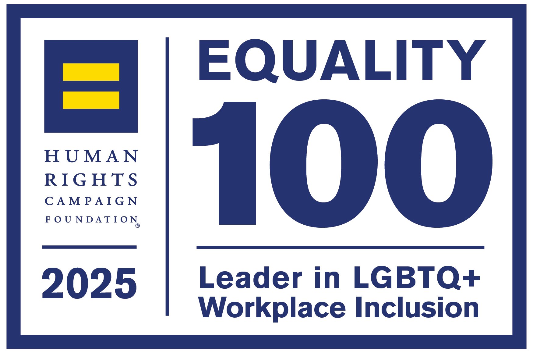 Human Rights Campaign 2025 Equality 100 Award