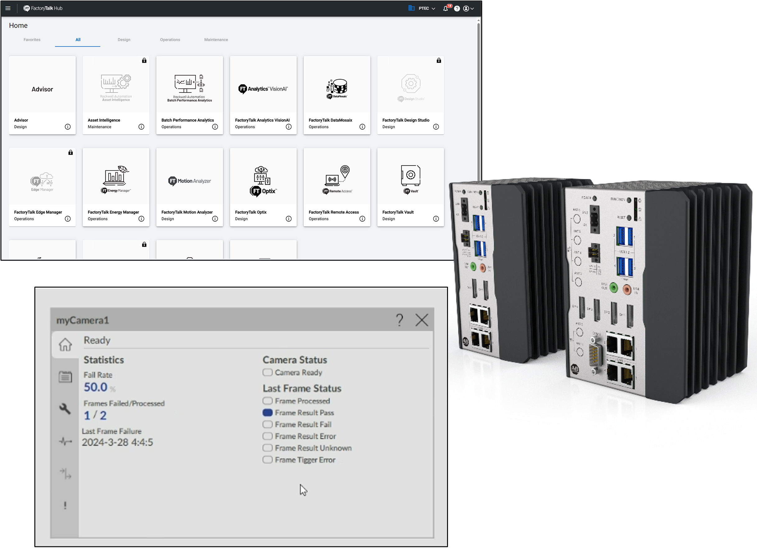 Factorytalk Analytics VisionAI Rockwell Automation 产品和云集成